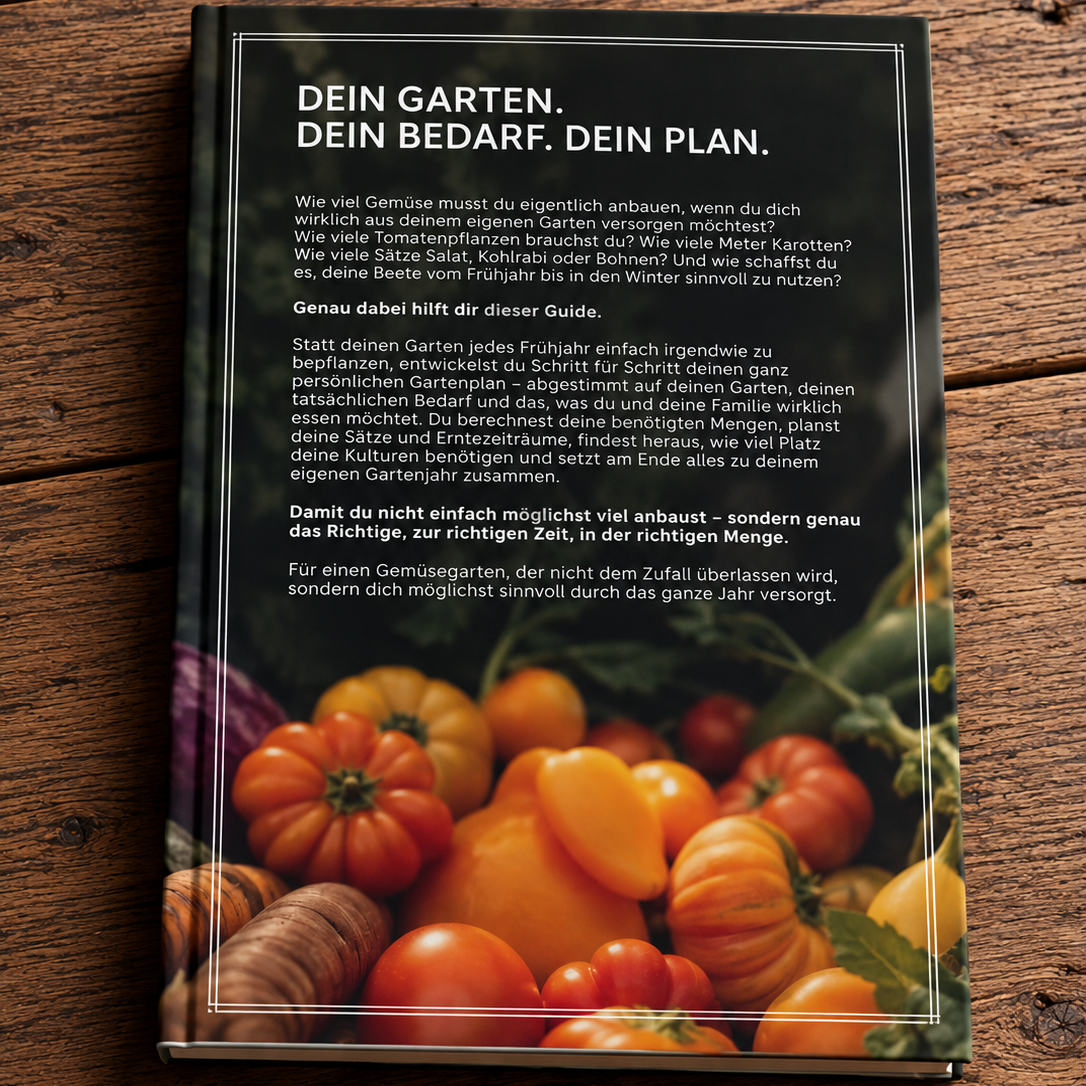 Beetplanung - Das Booklet