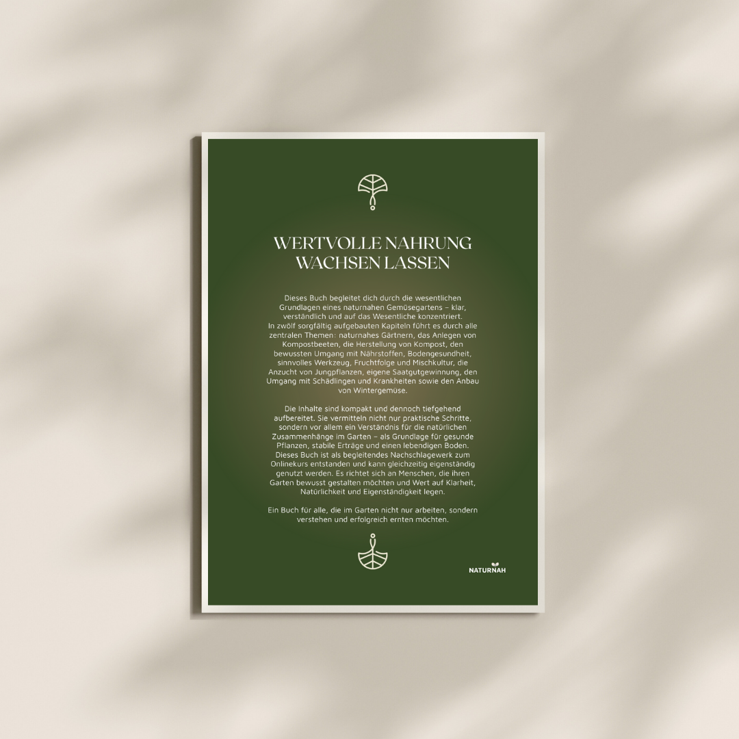 Das Naturnah Gartenbuch